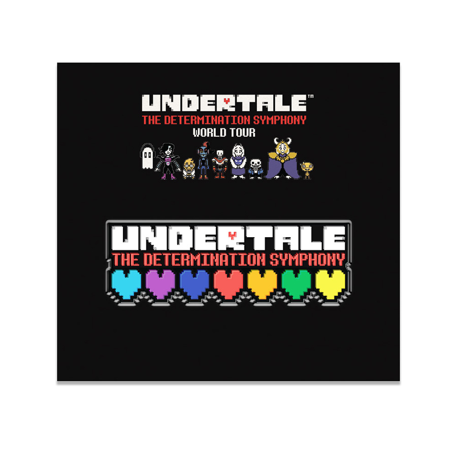 Undertale - The Determination Symphony Pin Badge