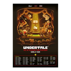 Undertale - The Determination Symphony Poster